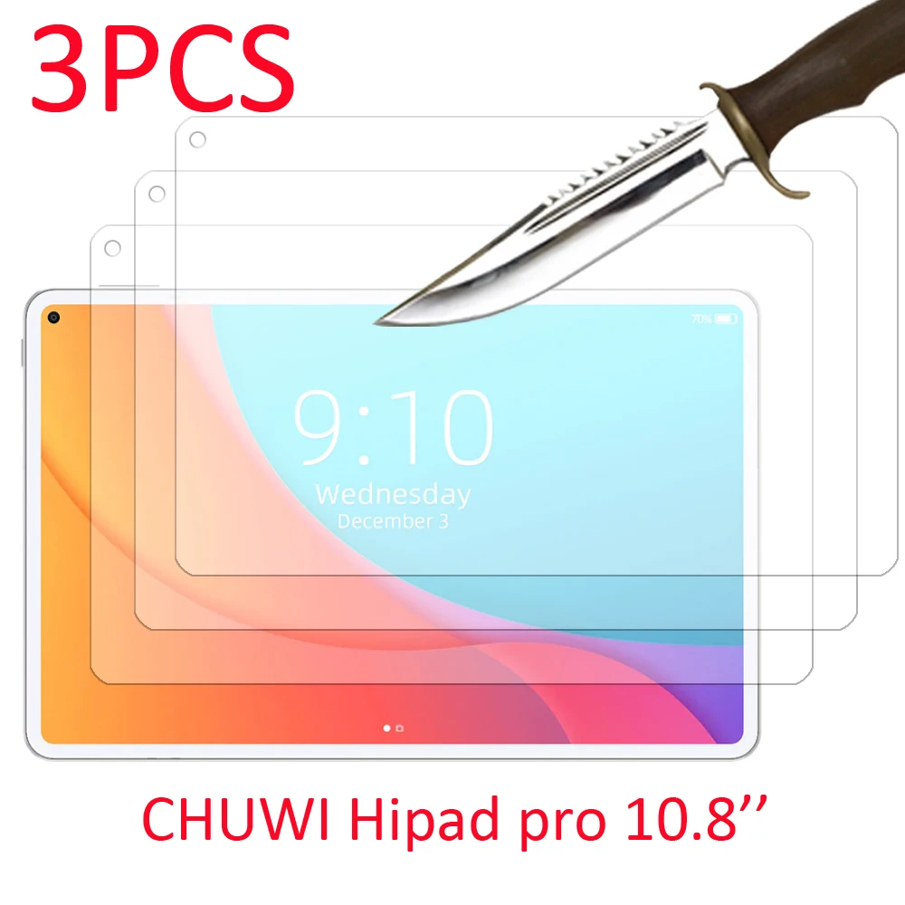 

3 шт. для CHUWI Hipad pro 10,8 защита для экрана из закаленного стекла 3 упаковки Защитная пленка для планшета HD Защита от царапин