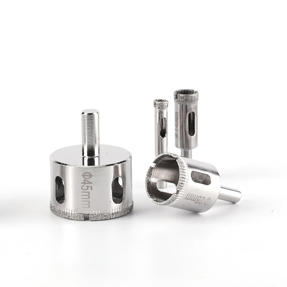 Punta Diamantata Per Piastrelle 8 Mm - Per Granito, Ceramica E Gres Porcellanato, Con Gambo Esagonale - Foto 3