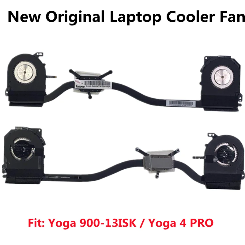 

New Original CPU Cooling Fan Heatsink Cooler For Lenovo BIZ ideapad Yoga 900-13ISK 13.3" Laptop Yoga 4 Pro 5H40K48422