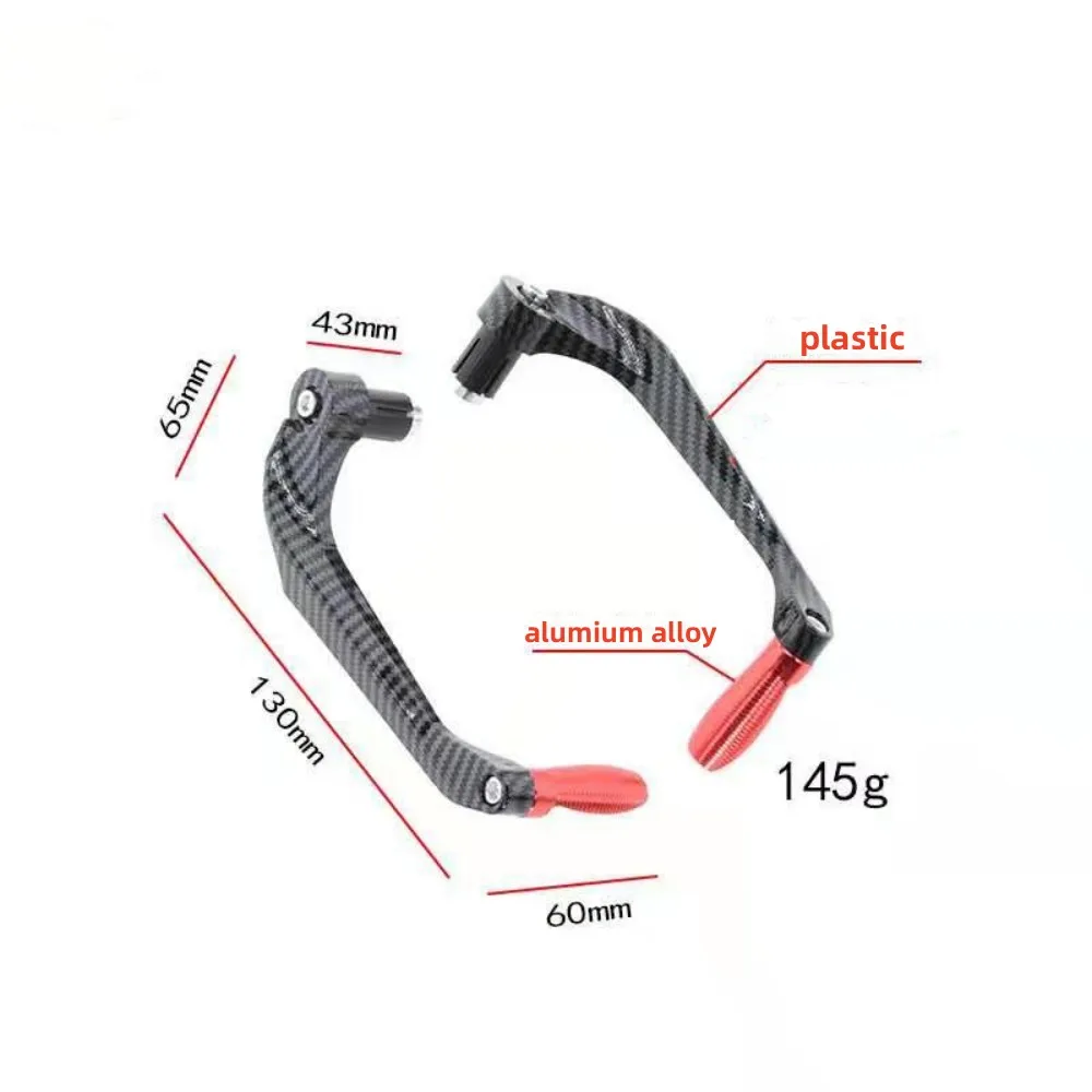 Motorcycle Handguard Protector Carbon Fiber Aluminum Alloy