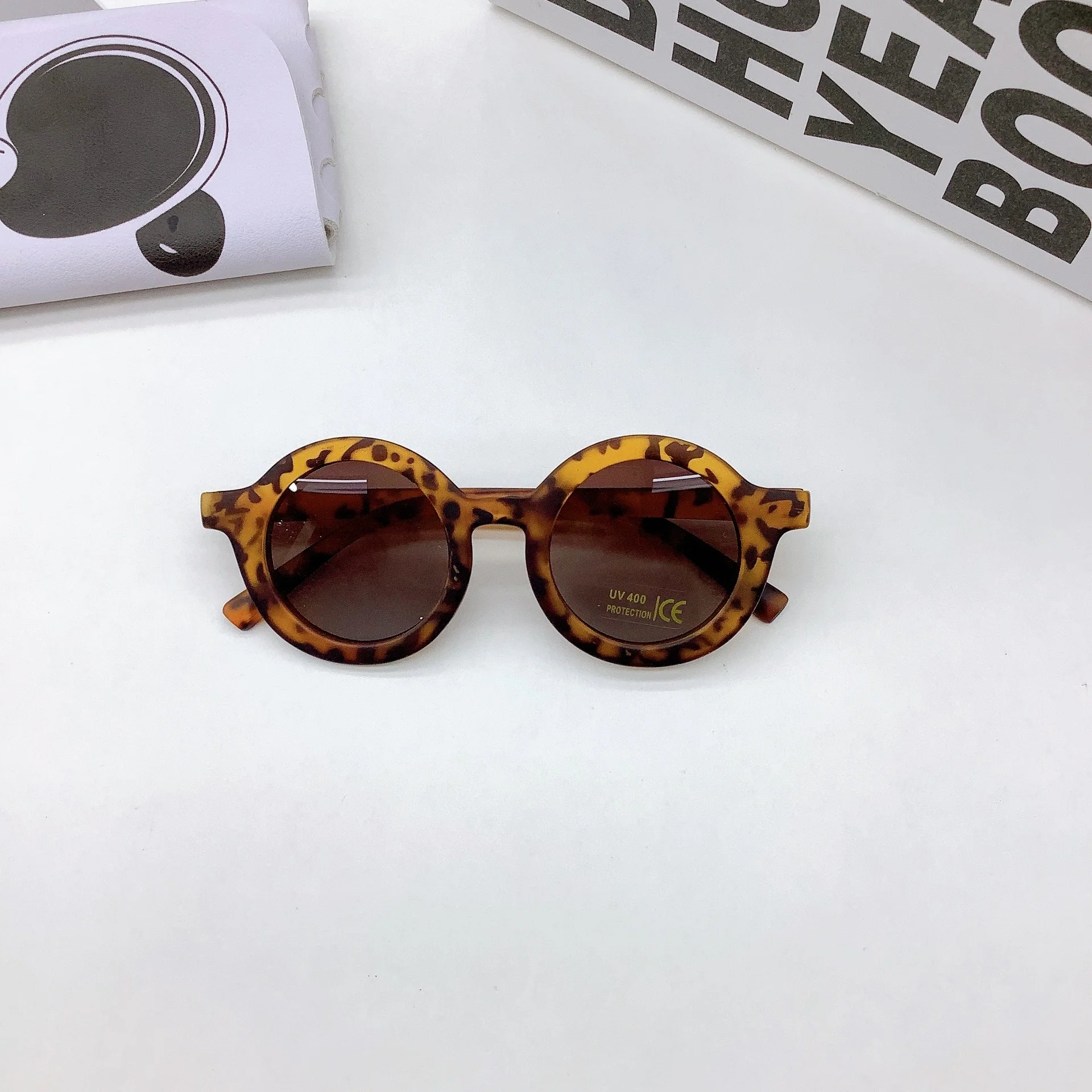 Kids Sunglasses Children Sunglasses Children's Round Frame Sunglasses