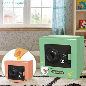 Mini Atm Money Box Creative Piggy Bank Password Digital Coins Cash Deposit Children Security Saving Safe Box Best New Year Gift 1