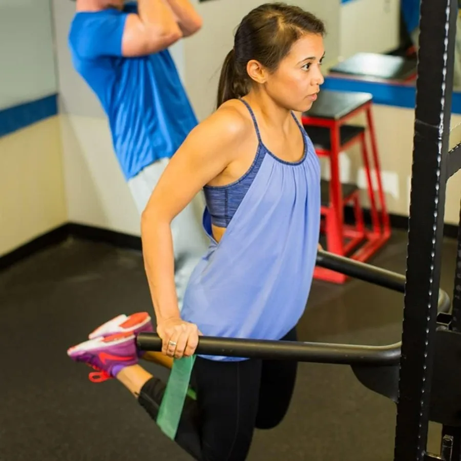 Power Systems Strength Band for Resistance Training and Muscle Building in Home Gym Office or Travel Durable Adjustable Portabl