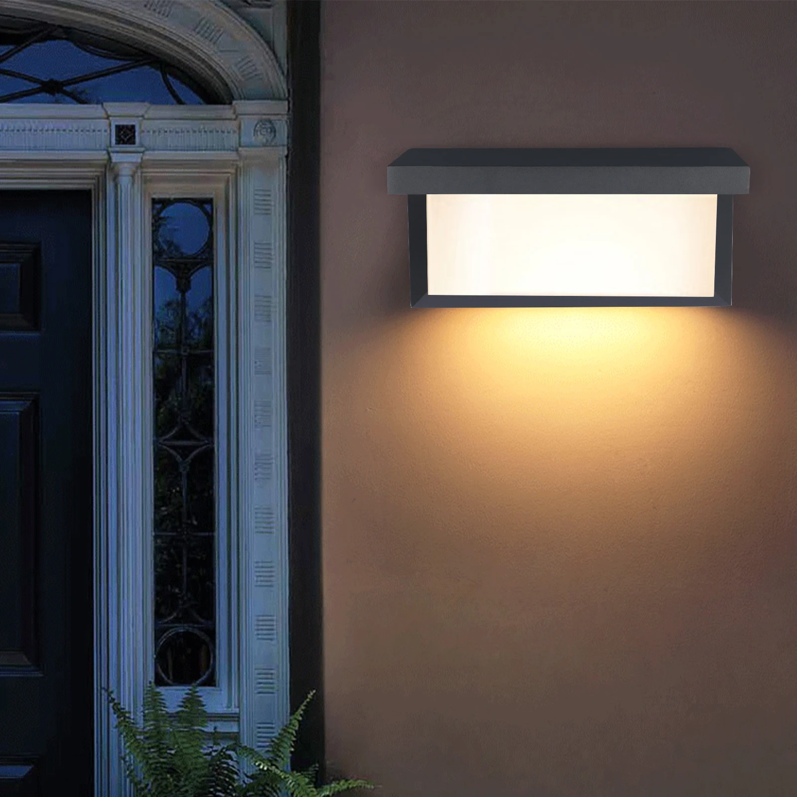 

Outdoor Wall Lamp Modern Led Lights Wall Sconce 18w 26cm Waterproof Exterior Wall Light