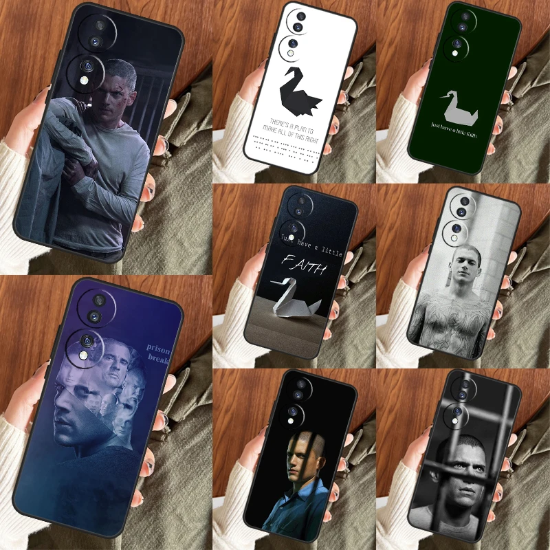 Prison Break Tv Show Funda Per Huawei Honor 70 50 X7 X8 X9A Magic5 Pro P20 P30 P40 Lite P Smart 2021 Nova9 Case