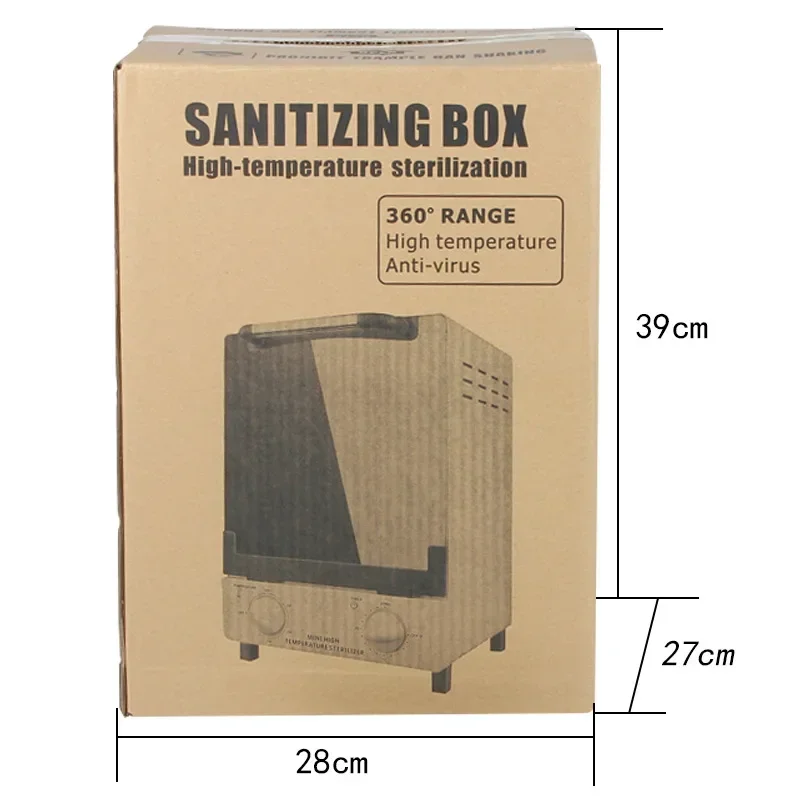 High Temperature Sterilizition Cabinet Dry Heat Disinfection Box Nail Art Tool With Timer Cleaner Sterilizer for Manicure Salon