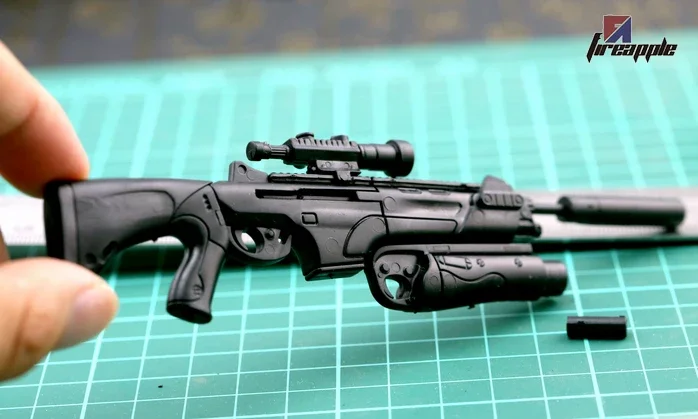 1/6 ARX-160 소총 군인 무기 액세서리 1/6 플라스틱 조립 총 모델 12 인치 액션 피규어 장난감