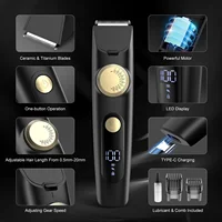 Sejoy Men's Hair Clippers Beard Trimmer Cordless Cutting Beard Barber Shaving Machine Body Hair Shaver 2