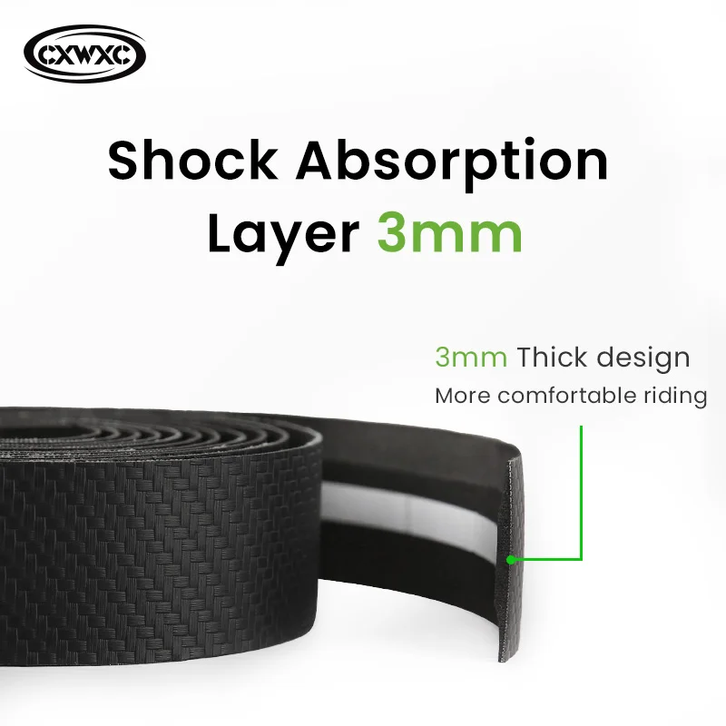 Gravel Bicycle Handlebar Tapes Road Bike Leather Tape Anti-Slip Grip Tapes Breathable Soft Fixed Wrap Belt Cycling Accessories