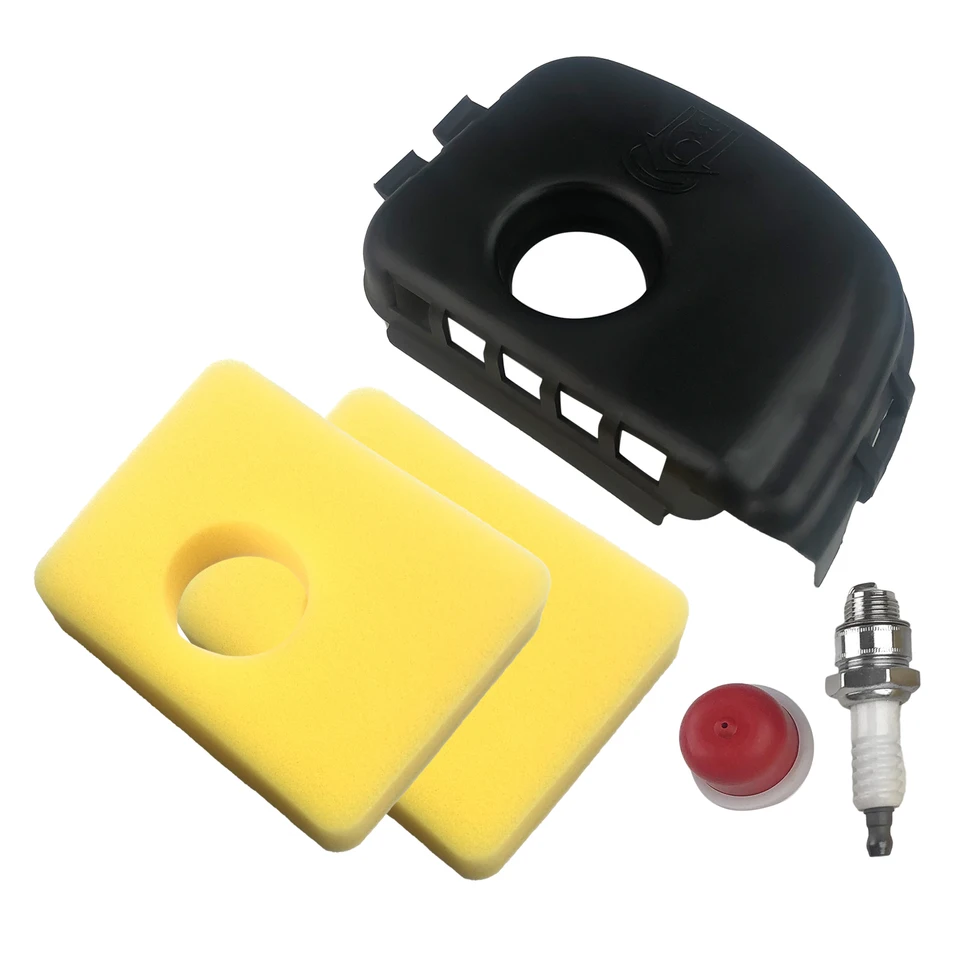 Filtro Aria Schiuma E Candela Per Motori Briggs Stratton - Ricambio 799579 Per Tosaerba
