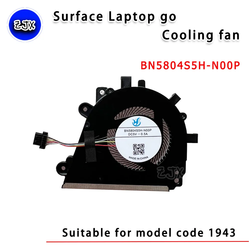 Ventilador de Refrigeração do Radiador para Laptop Microsoft Surface 1943 Ventilador Embutido Bn5804s5h-n00p Novo Original