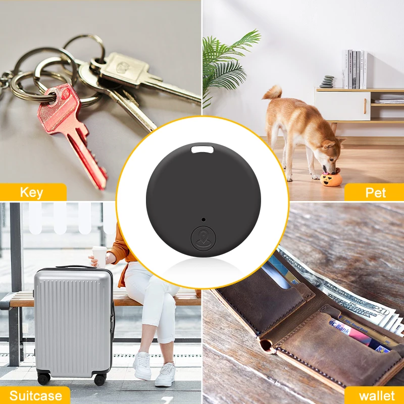 Mini GPS Tracker Device Anti-Lost Mobile Phone Smart Search Pet Kids Bag Key Smart Bluetooth Finder locator Anti-lost Equipment 4