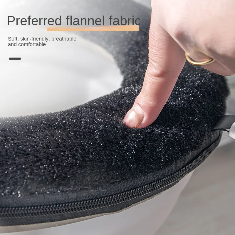 New 2025 winter soft toilet seat covers autumn home toilet cushion universal for all seasons WC seat warm Cape potty case pad 4