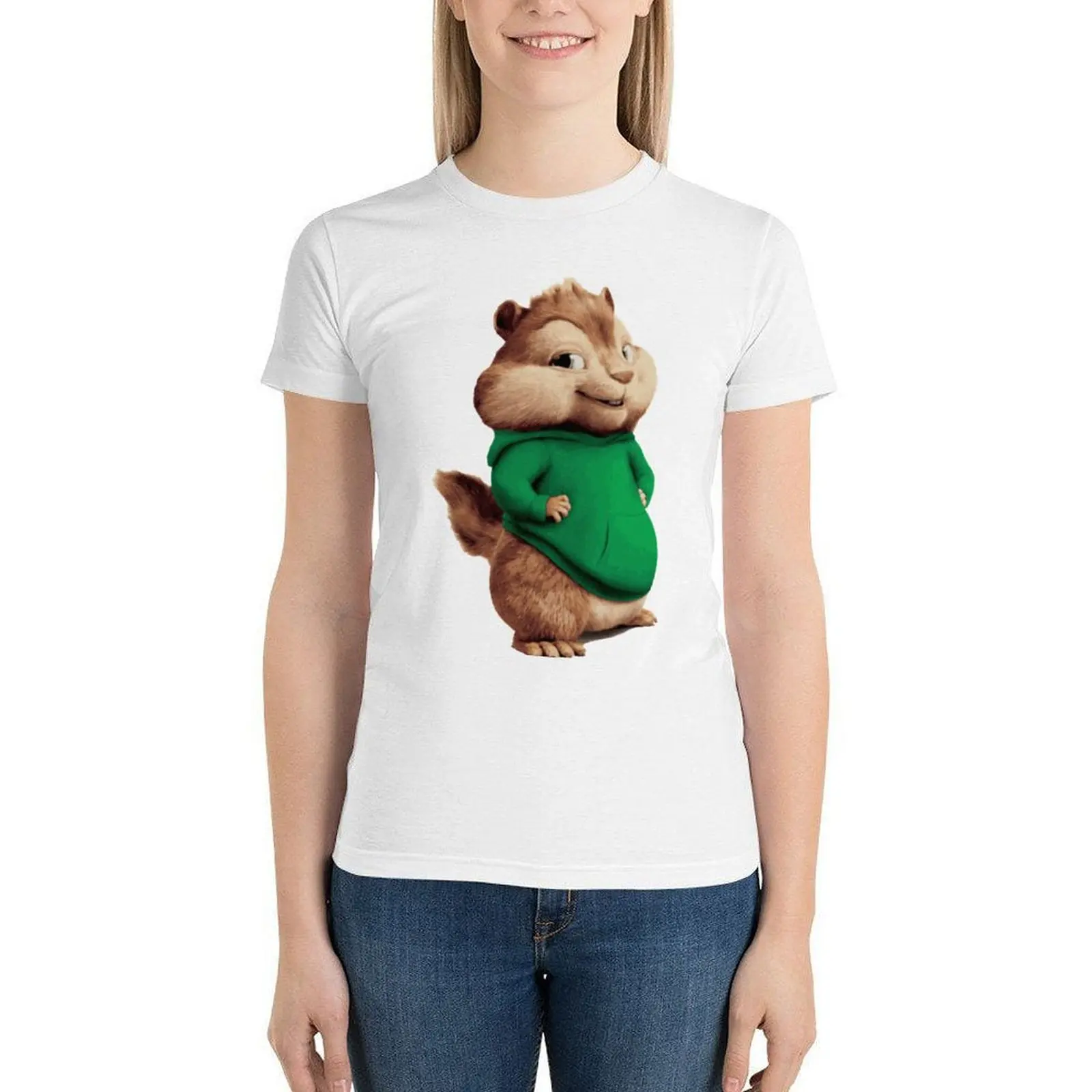 Alvin And The Chipmunks T Shirt Cotton Street Style T-shirt