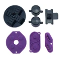 Black button purple