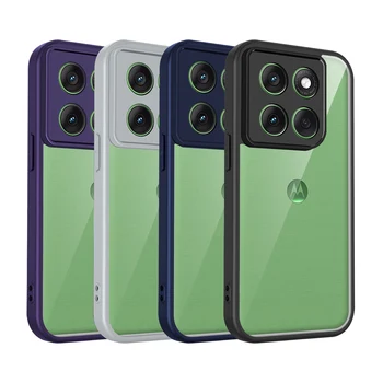 Per Motorola Moto G56 Custodia protettiva su Motorola Moto G56 Custodia per telefono Pelle smerigliata Sensazione fotocamera Len Custodia antiurto Coque Cover