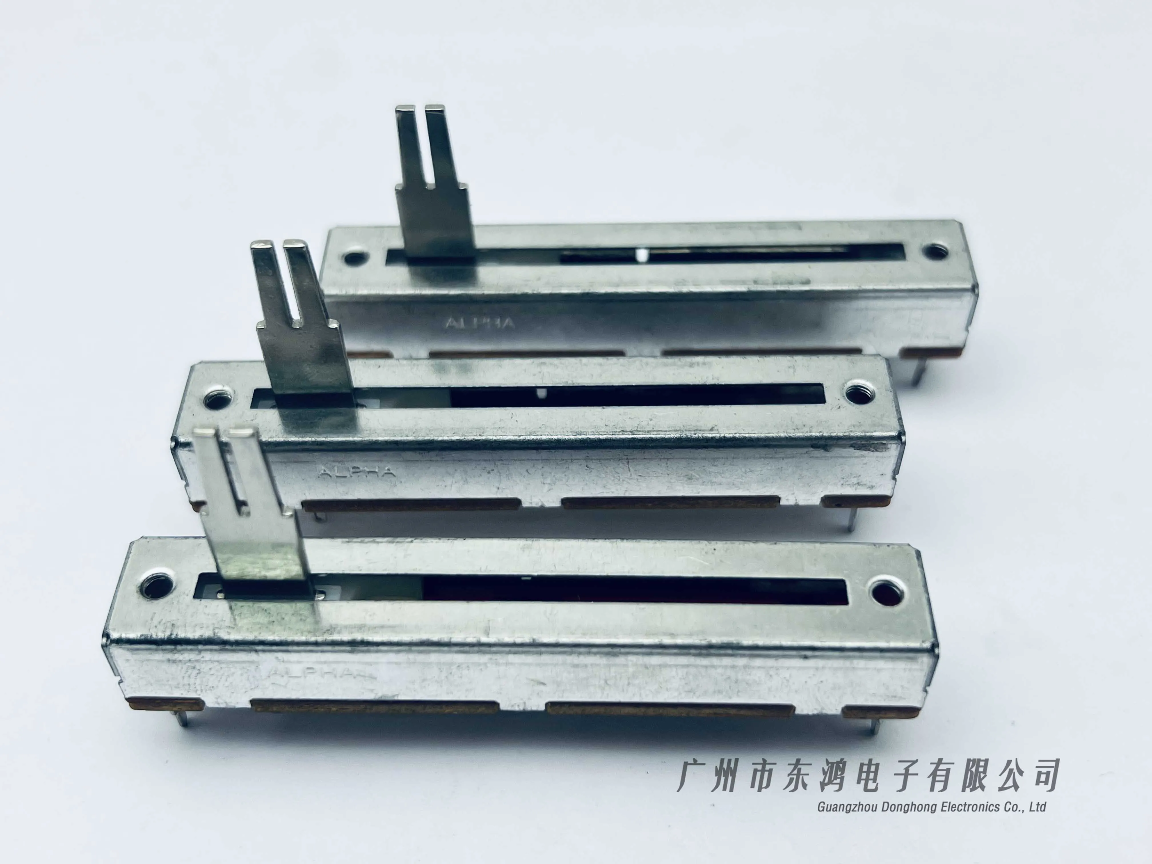 Linear Potentiometer 1pcs Mixer ALPHA SV453 A50Kx2 Straight Slide Potentiometer 20A6 / 73mm Fader Variable Resistors