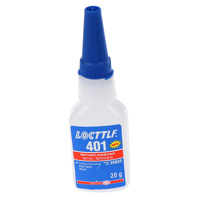 

401 Glue Instant Fast Adhesive Bottle Stronger Super Glue Multi-Purpose Fix HOT Super Strong Liquid Colorless Adhesive Glue 20g