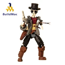 

Building Blocks set Undead Cowboy mini MOC figures Bricks Toys Kids Gifts