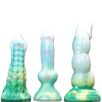 New Dilldo Butt Plug Silicone Huge Dildo Xxxl Gode Animal Penis Adult Sex Toys Dildos For Women Monster Dildo Female Masturbator 6