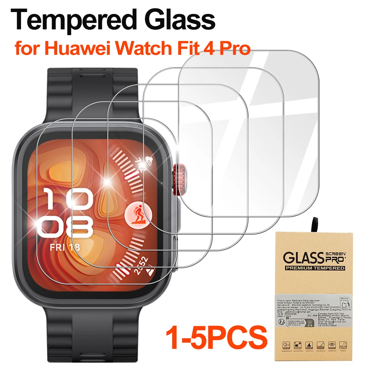Premium 9H Tempered Glass Screen Protector – Durable HD Clear Anti-Scratch Film