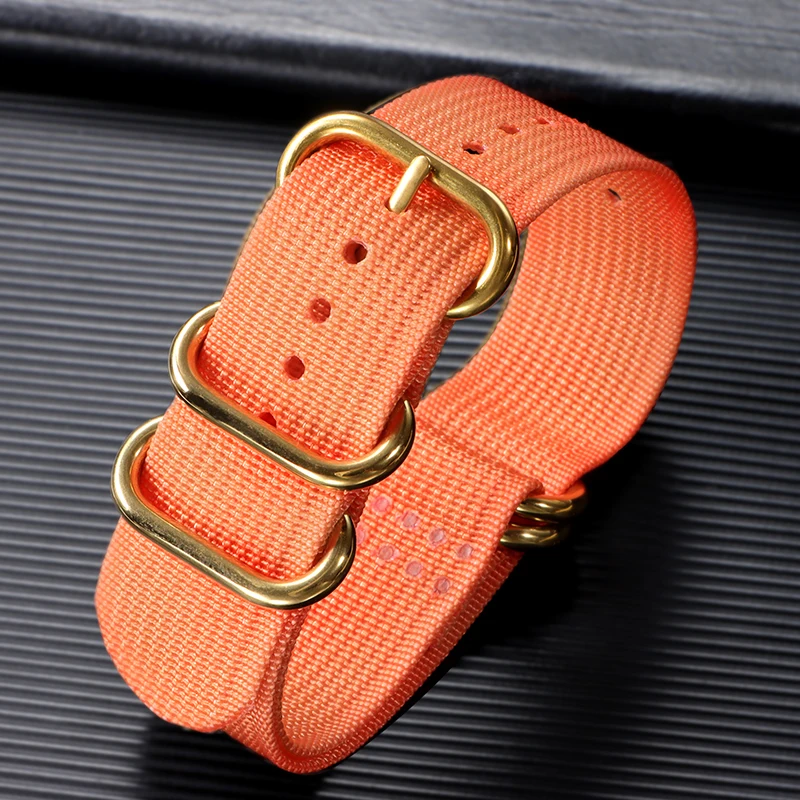 Premium Nylon Military Sport Watch Strap - Breathable Men's Wristband Accessory