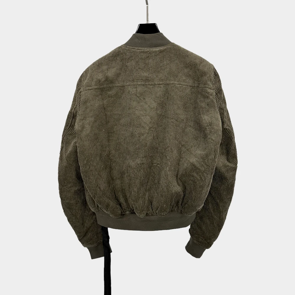 Owen Seak Men Cotton Jacket Coat Gothic Style Casual Men's Clothing Zipper Flying Jacket Winter Classic Men Solid Black Coat 4