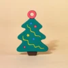 1PC Silicone Teether Baby Santa Teether Children Christmas Gift BPA Free Silicone Children's Products Children Teether 5