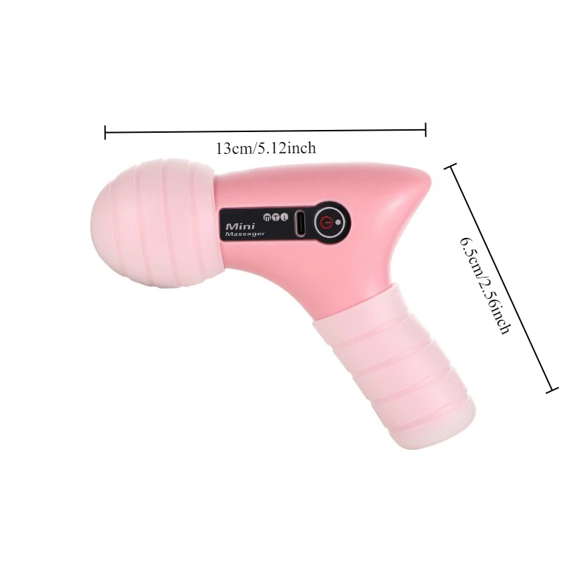 Portable Electric Muscle Massage Gun Deep Tissue Fascia Massager for Neck Foot Full Body Relaxation