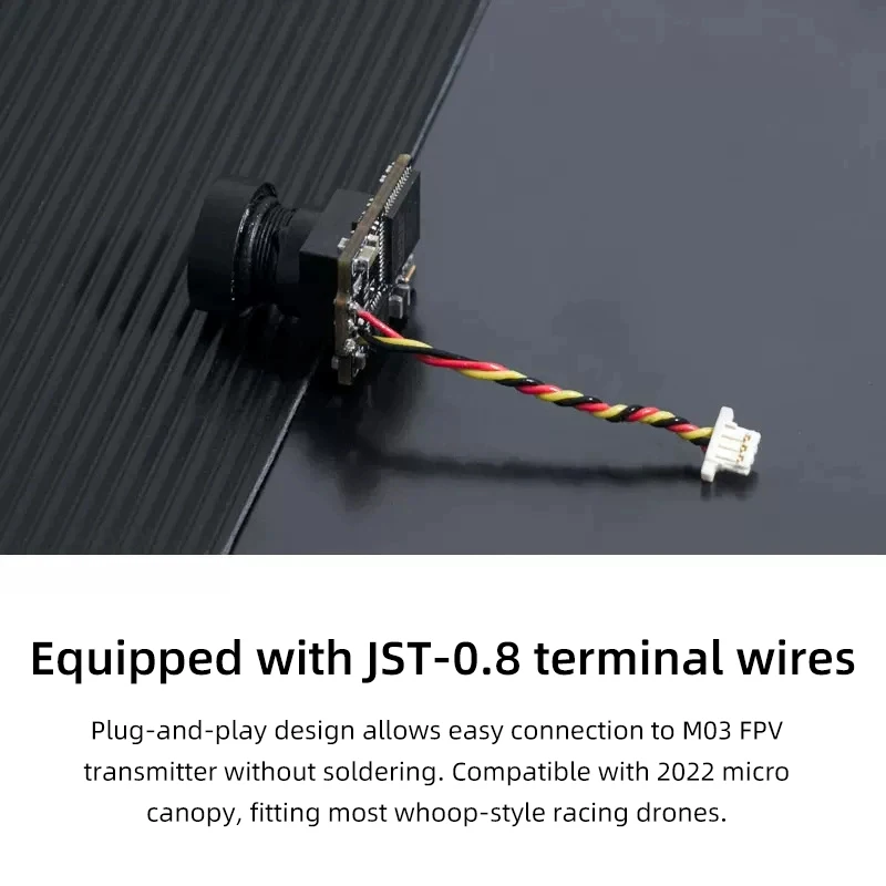 Micro caméra FPV C03 1.52g 160° pour drone whoop