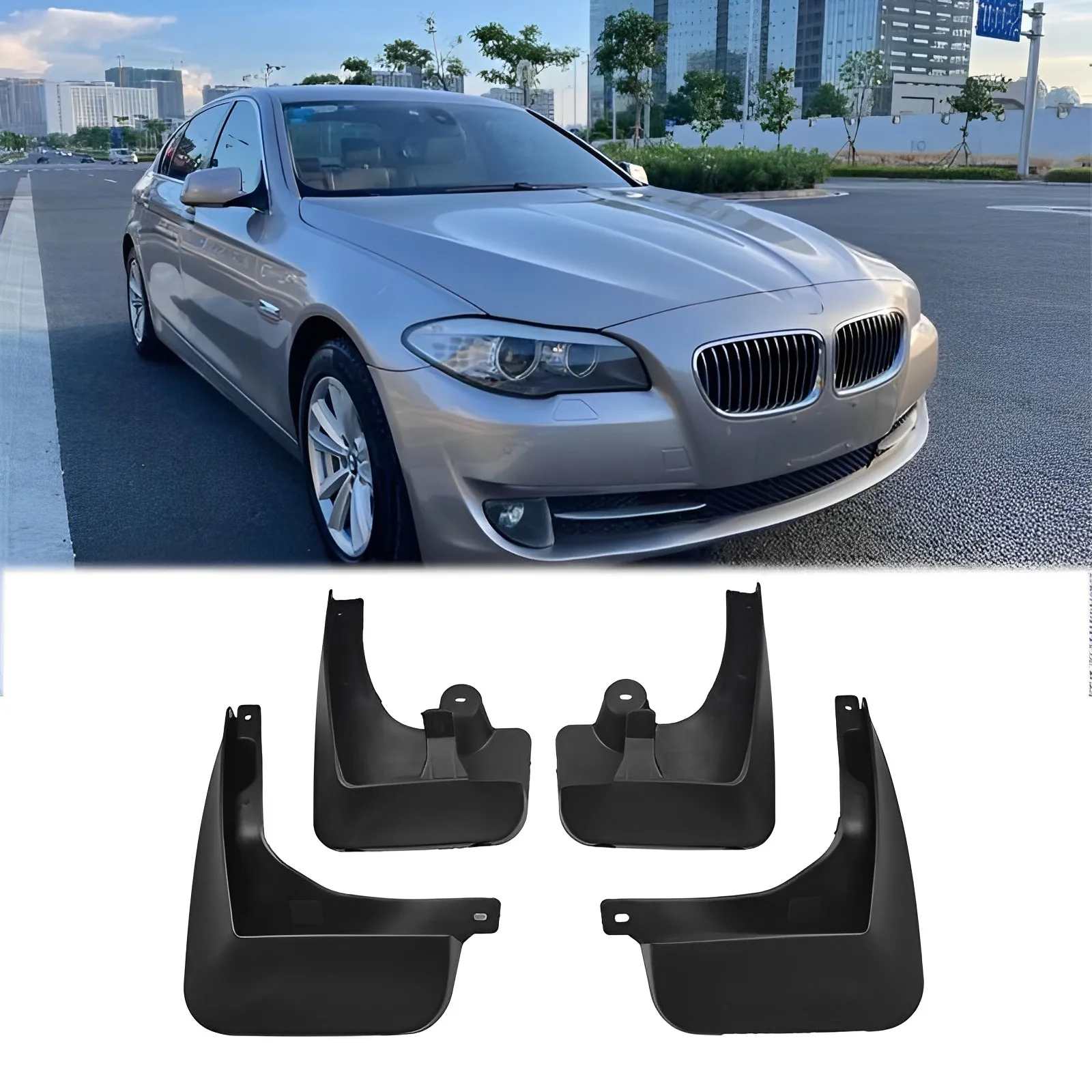 

4 шт., передние и задние брызговики для BMW 5 серии F10 F11 2011-2016
