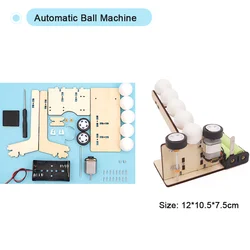DIY Handmade Science Experiment Educational Toy Kit (Ball Machine)