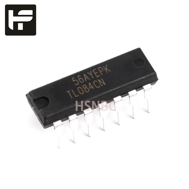 

10 шт./лот TL084CN TL084 DIP-14 100% Новый оригинальный запас IC чипа