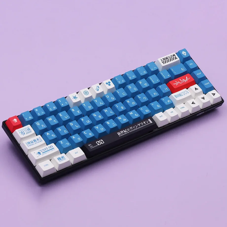 Custom Anime Keycaps para Teclado Mecânico Iso Enter 7u Brasileiro Coreano Japonês Espanhol Russo Perfil de Cereja - Imagem 2