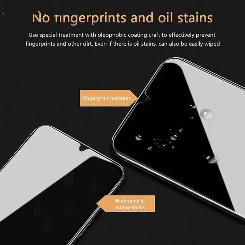 Premium Full Tempered Glass Screen Protector Film - 2 Pack