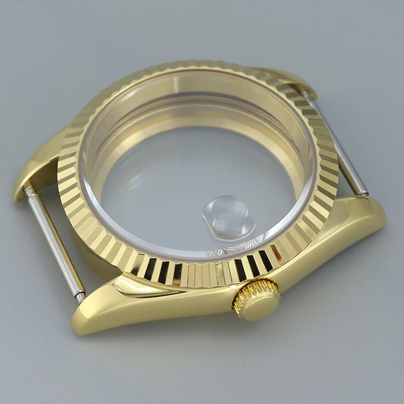 Elegant 36mm/39mm Sapphire Glass Waterproof Watch Case for Custom Mods – Women's Edition