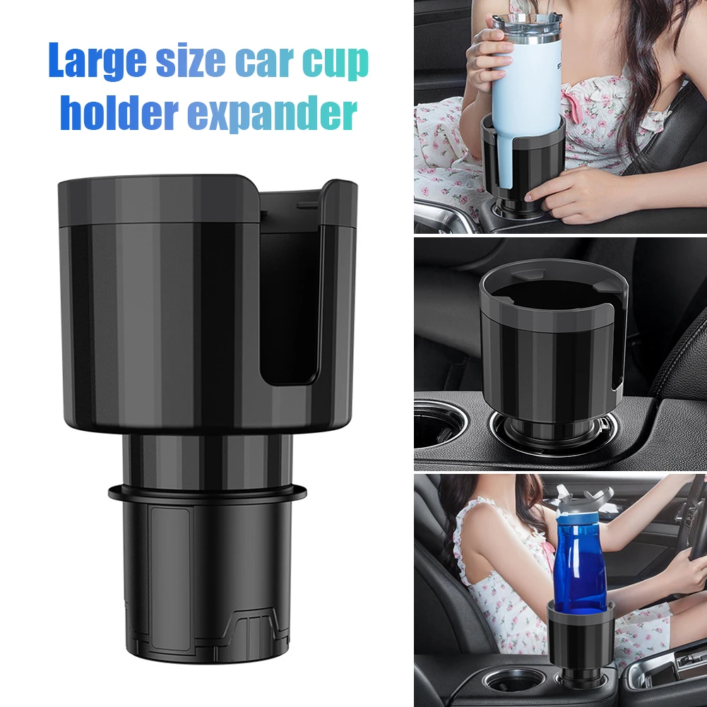 Large Car Cup Holder Expander With Adjustable Base Cup Holder Adapter