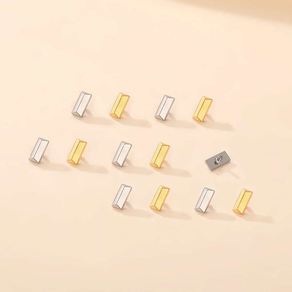 1/5개 티타늄 마이크로 더멀 앵커 탑 엔드 피어싱 (라브렛, 헬릭스, 혀, 눈썹 피어싱, 스킨 다이버 표면 섹시 주얼리)