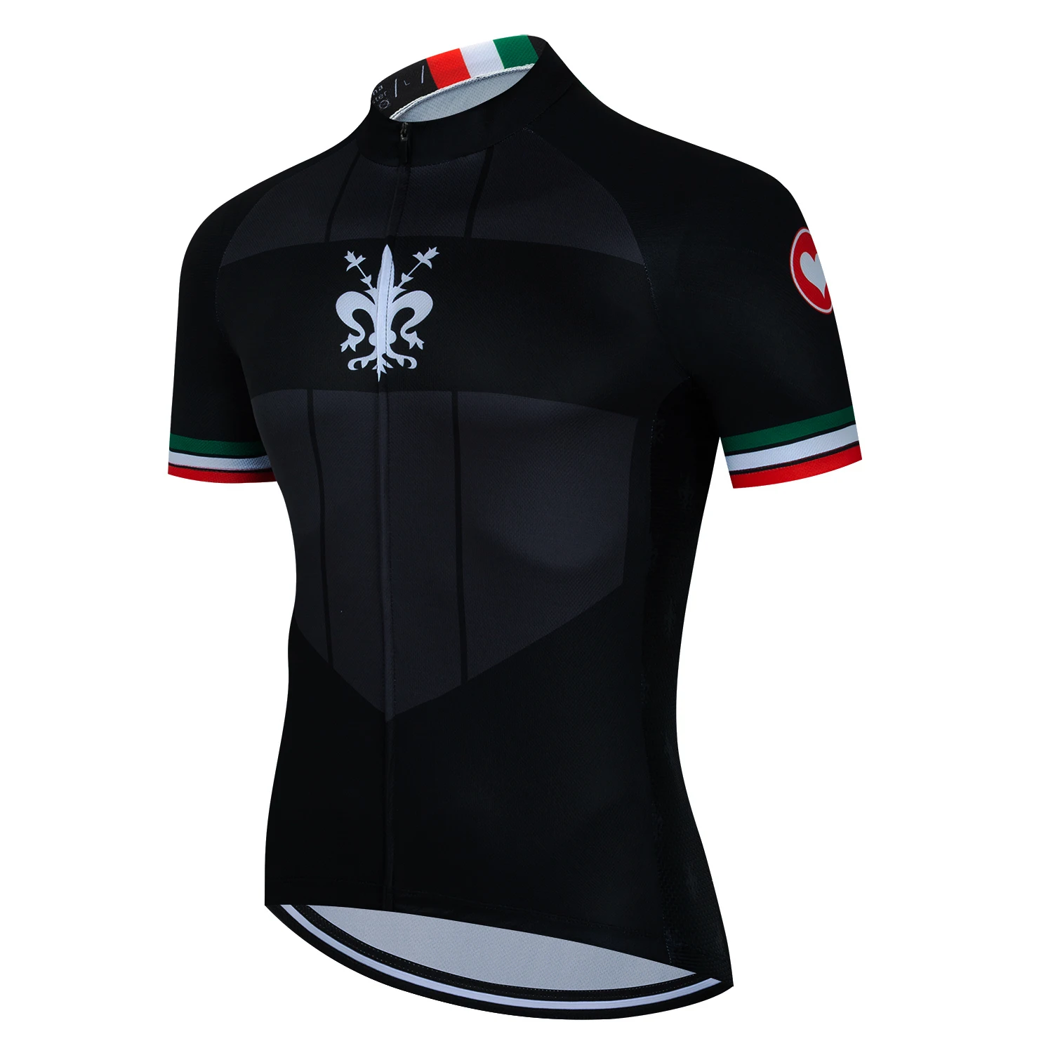 cycling jersey Mountain Bike Men's Cycling Jersey Blue Black Short Sleeve MTB Breathable racing Sports Top 라메다자전거의류 Джерси 3