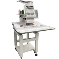 Lewanjoy 350*500MM Worktable Size Computerized One Heads 12 Needle Hat Flat T-Shirt Embroidery Machine