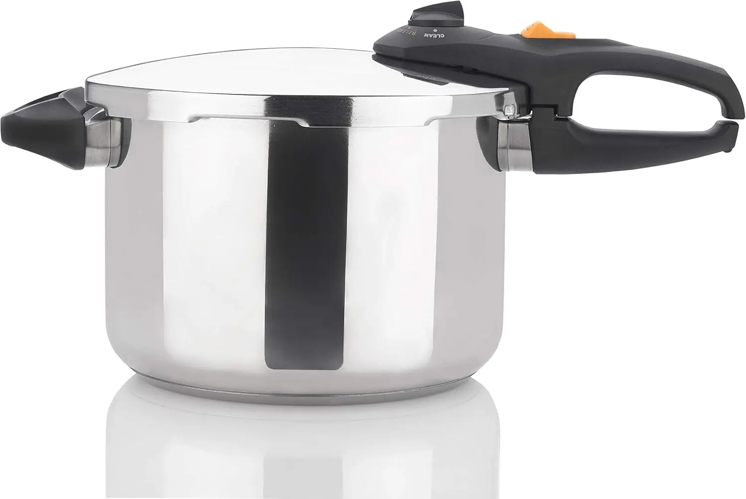 8.4 Quart Multi-Setting Pressure Cooker with Digital Cookbook and Steamer Basket - Polished Stainless Steel ( 2