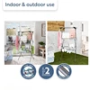 Premium SureGrip 3 Tier Indoor and Outdoor Clothes Drying Rack, Lightly Textured Non Slip Rungs, 69 Ft 4