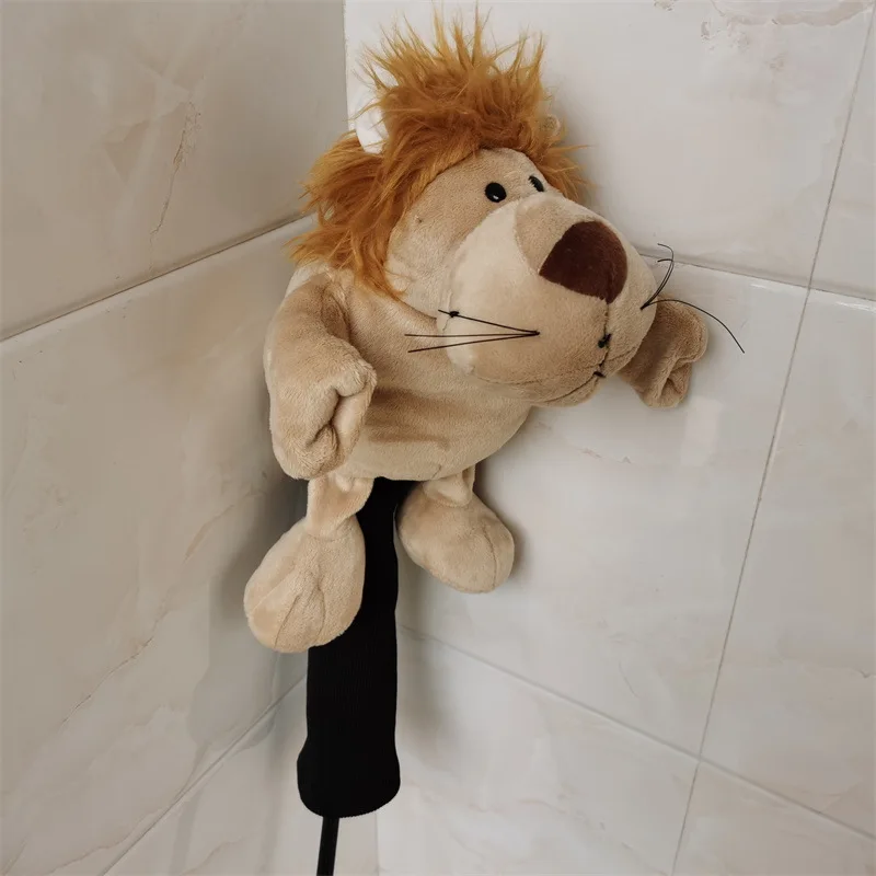 1# driver wood lion animal golf club headcover 4