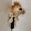 1# driver wood lion animal golf club headcover 4