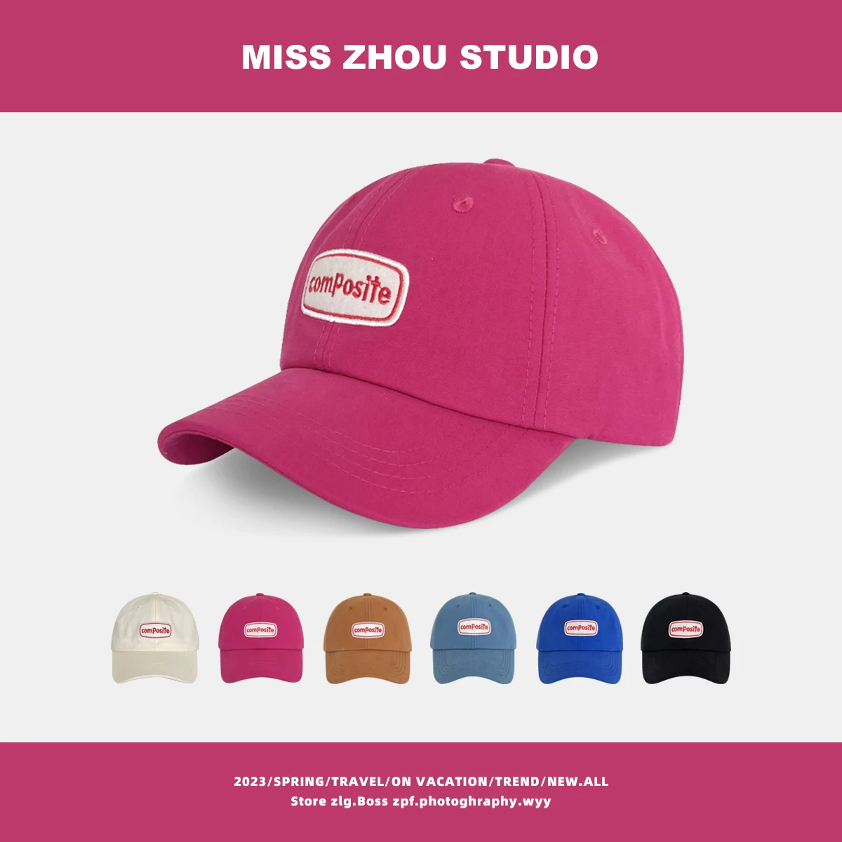 Baseball Cap Korean New Hat Female Summer Fashion All-Matching Couple Peaked Cap Student Fashion