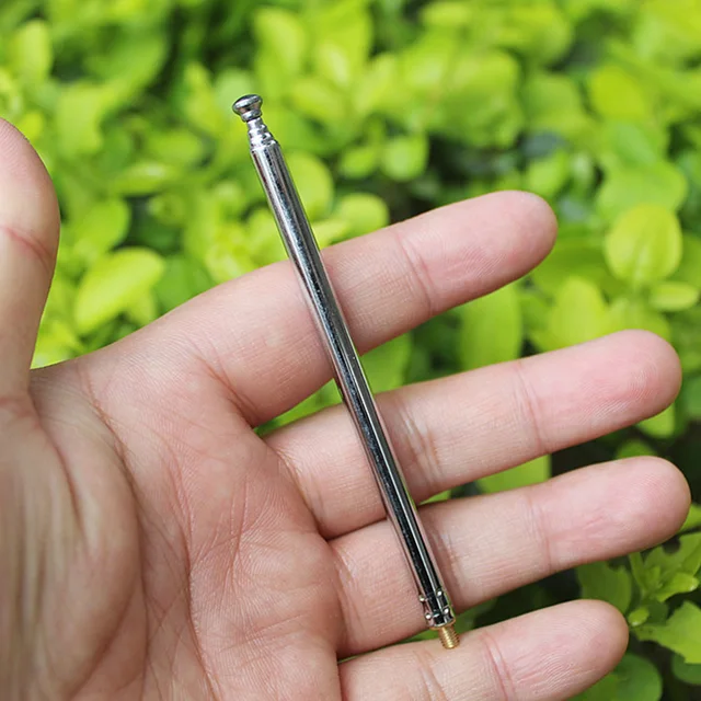 1Db 5 Szakaszok Tv-Antenna 345 Mm-Es Teleszkópos Antenna A Rádió Vevő Rúdhoz All-Réz Fm M3 Az Rc Játékkocsihoz