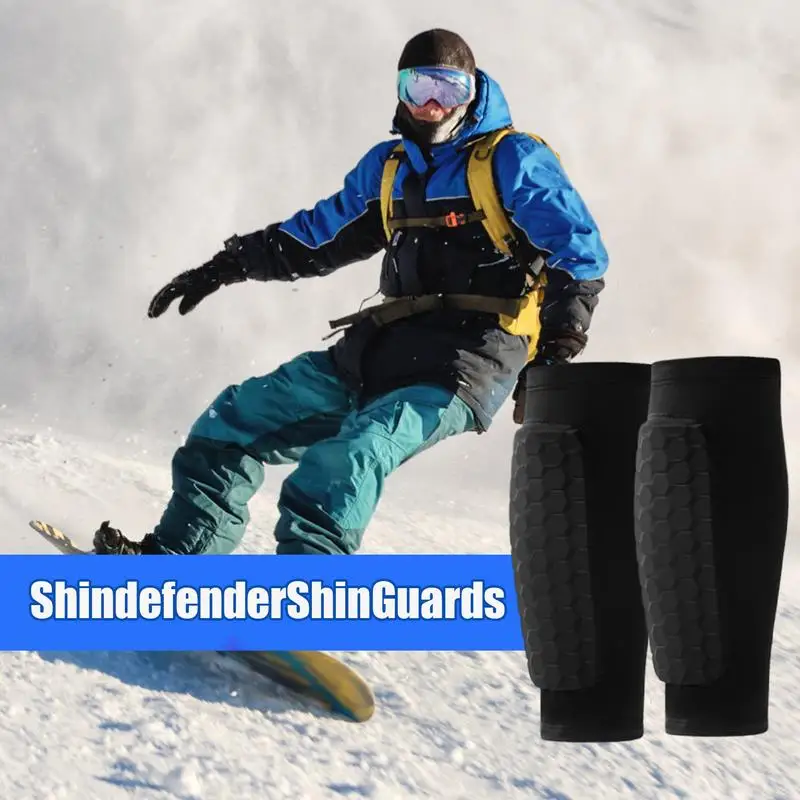 Soccer Shin Guards Shin Guard Pads Kickboxing Shin Guards Shinbang Protector Honeycomb Ski Shin Defender Shin Guards Breathable Guards Soccer For Sports For Kids And Adults