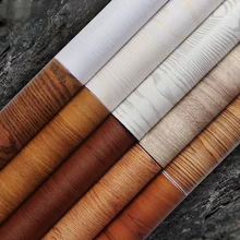 

5/10m Pvc Wall Stickers Self Adhesive Wood Grain Wallpapers Room Dormitorio Furniture Decoration Home Kitchen Decor Salon