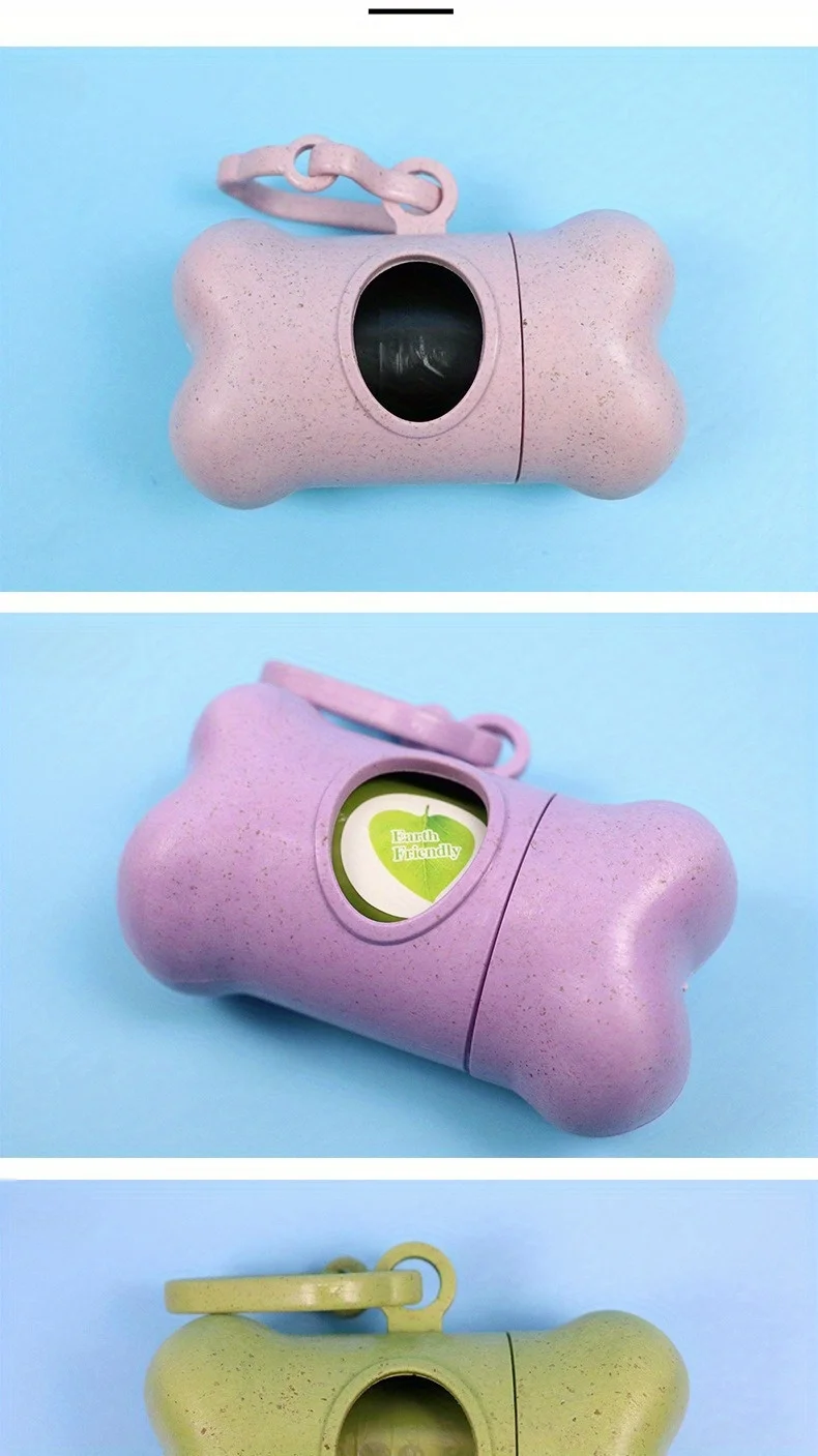 Description Picture 4 of itemWalk-Dog Garbage Bag Box Pet Waste Disposal Holder Dispensers Poop Bags Set Trash Cleaning Supplies Pet Poop Bags Dispenser