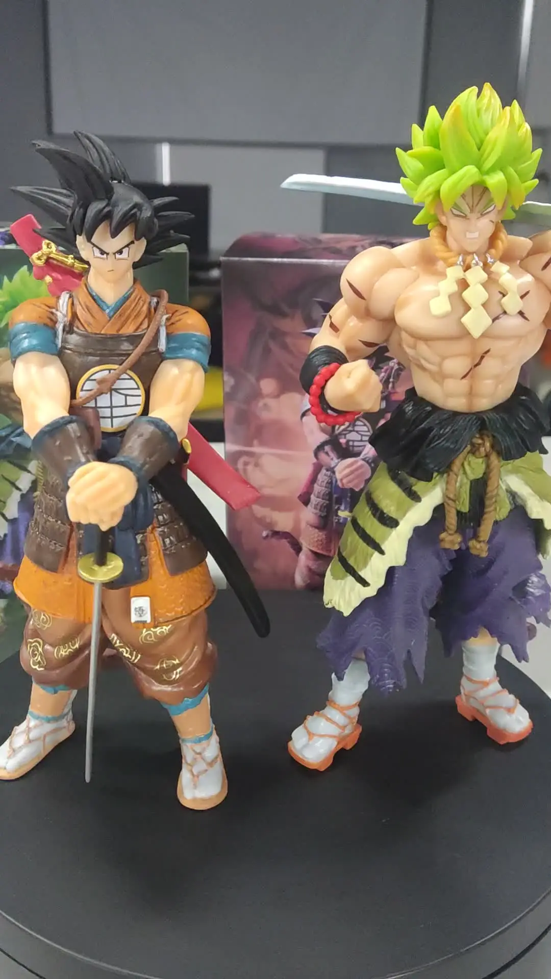 Dragon Ball Z Broly Goku Figurine Statue Collection Jouet
